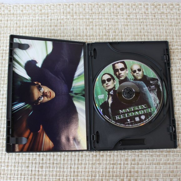 DVD MATRIX RELOADED & MATRIX REVOLUTIONS SET FULL SCREEN RATED R KEANU REEVES - Picture 6 of 16
